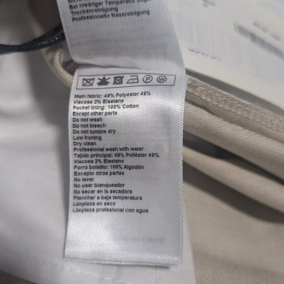 NWT ba&sh | Jona Pleat-front Wide-leg Trousers in Beige - Picture 9 of 12